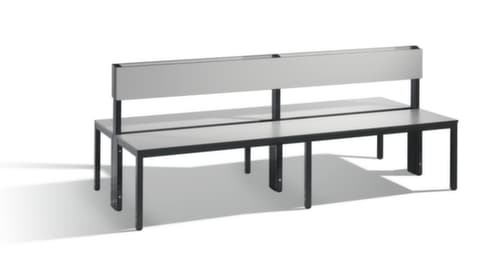 C+P Banc vestiaire Basic Plus pour milieu humide