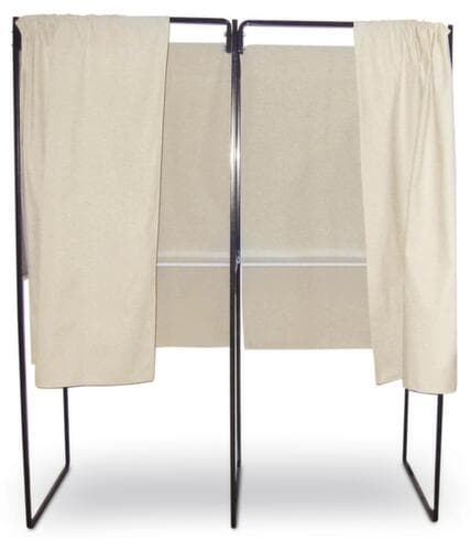 PROCITY Isoloir, largeur x profondeur 800 x 800 mm