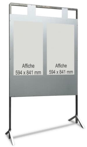 PROCITY Panneau électoral Eco, hauteur x largeur 2100 x 1400 mm
