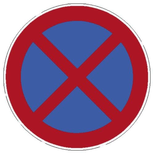 Pas de panneau d'arrêt SafetyMarking®