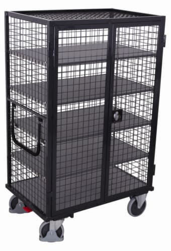 VARIOfit Chariot-armoire avec parois grillagées