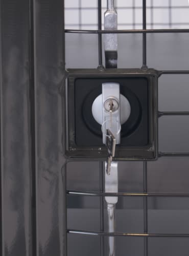 VARIOfit Chariot-armoire avec parois grillagées