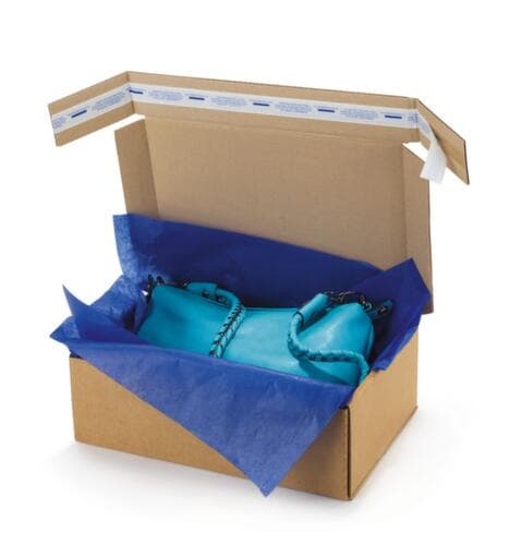 Carton d'expédition Fastobox avec fermeture auto-adhésive