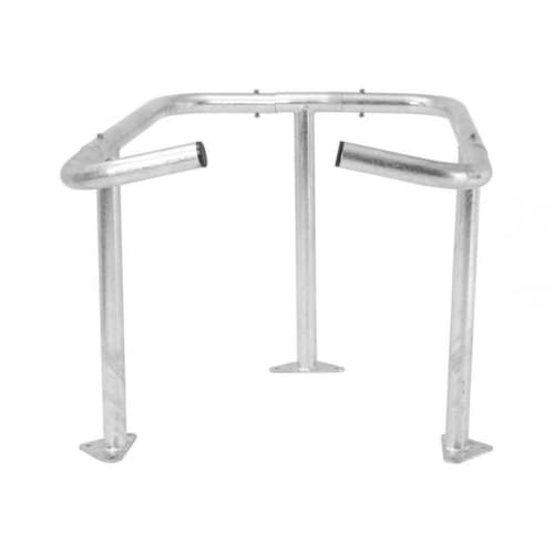 Support de fixation pour bac à déchets