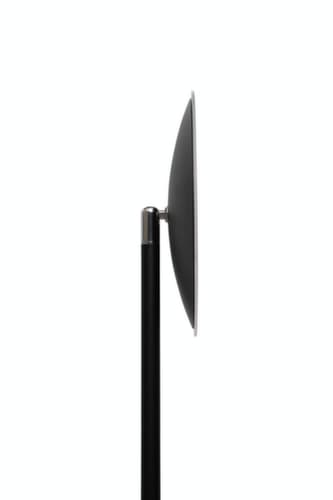 MAUL Lampadaire à éclairage indirect à DEL élégant MAULsphere en noir mat, lumière blanc chaud, noir mat
