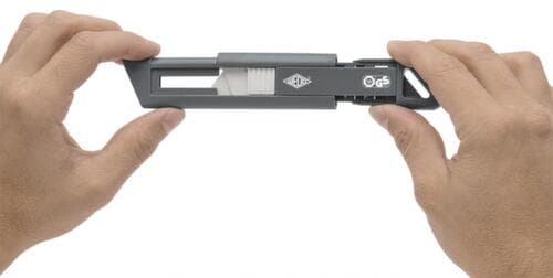 WEDO Cisaille de sécurité CERA-Safeline® SAFETY COMPACT avec oeillet de fixation