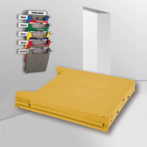 EICHNER Trieur mural Big Compartiment de stockage, jaune