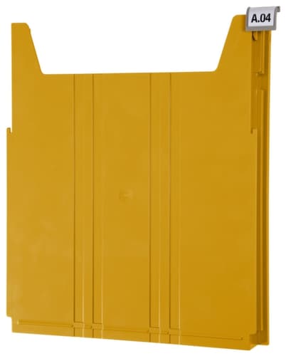 EICHNER Trieur mural Big Compartiment de stockage, jaune