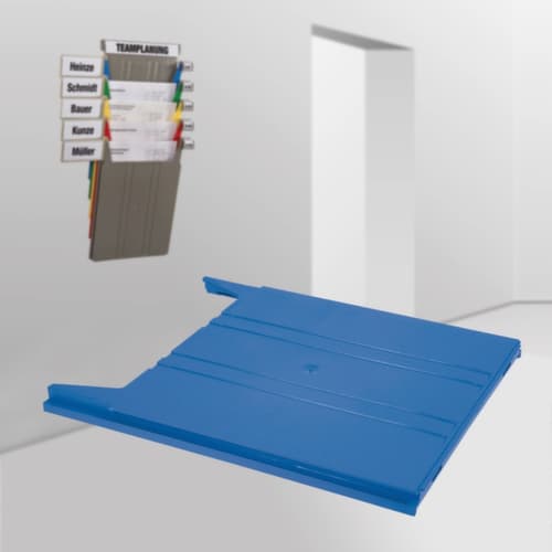 EICHNER Trieur mural Flat Compartiment de stockage, bleu