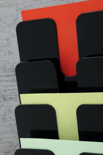 Durable Présentoir mural FLEXIPLUS pour DIN A4, 6 tablettes