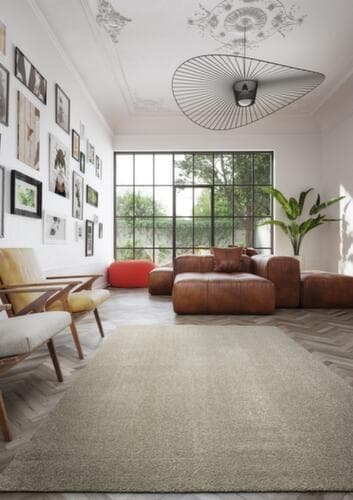 Paperflow Tapis à poils longs Dolce en fil bicolore