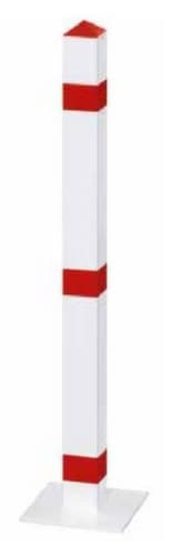 Poteau à tête pointue, hauteur 900 mm, à cheviller