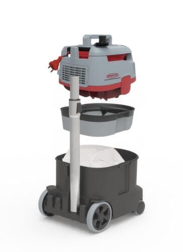 Aspirateur à sec extra-silencieux ERA TEC avec connexion USB et compartiment pour les sacs de rechange