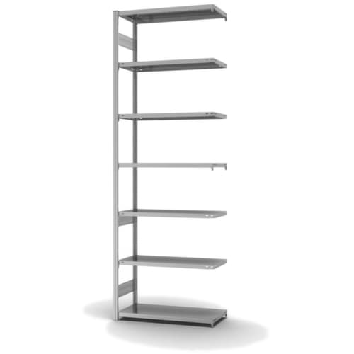 hofe Rayonnage à traverses type standard, hauteur x largeur x profondeur 3000 x 1010 x 435 mm, 7 tablettes