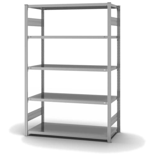 hofe Rayonnage à traverses type standard, hauteur x largeur x profondeur 2000 x 1360 x 635 mm, 5 tablettes