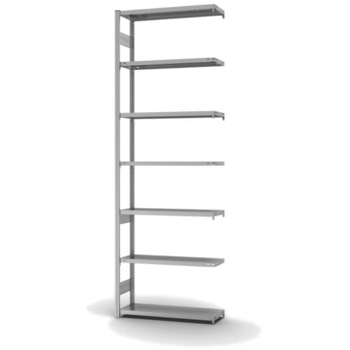 hofe Rayonnages enhofe treillis dans les constructions mi-lourdes, hauteur x largeur x profondeur 3000 x 1010 x 335 mm, 7 tablettes