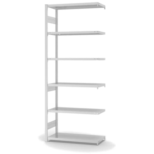 hofe Rayonnages enhofe treillis dans les constructions mi-lourdes, hauteur x largeur x profondeur 2500 x 1010 x 435 mm, 6 tablettes