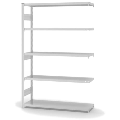 hofe Rayonnages en treillis dans la construction lourde, hauteur x largeur x profondeur 2000 x 1310 x 435 mm, 5 tablettes