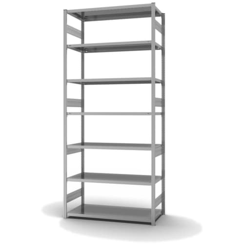 hofe Rayonnages en treillis dans la construction lourde, hauteur x largeur x profondeur 3000 x 1360 x 635 mm, 7 tablettes