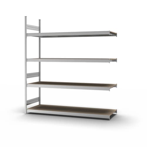 hofe Rayonnage grande largeur avec tablettes en bois