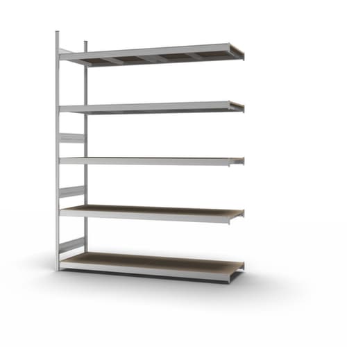 hofe Rayonnage grande largeur avec tablettes en bois