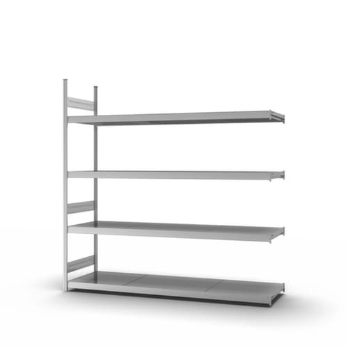 hofe Rayonnage grande largeur avec tablettes en acier