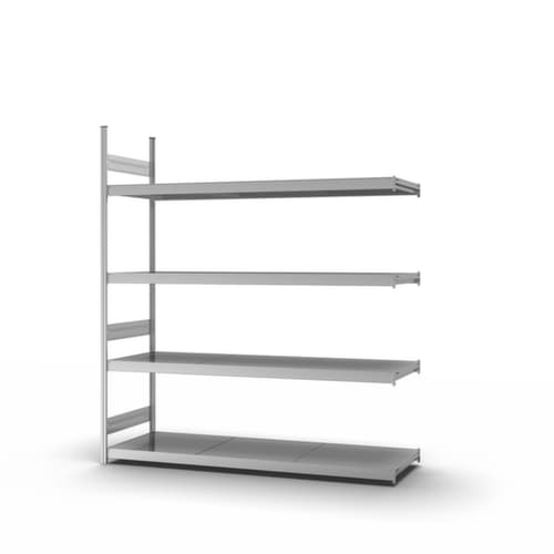 hofe Rayonnage grande largeur avec tablettes en acier