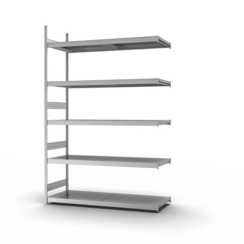 hofe Rayonnage grande largeur avec tablettes en acier