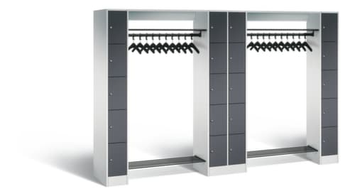 C+P Vestiaire à casiers Classic avec 20 casiers, largeur 2840 mm