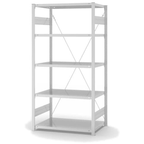 hofe Rayonnage ESD, hauteur x largeur x profondeur 2000 x 1060 x 635 mm, 5 tablettes