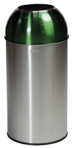 Poubelle en acier inoxydable probbax®, 40 l