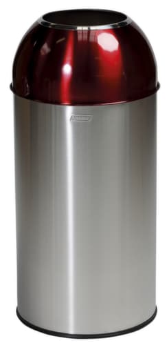 Poubelle en acier inoxydable probbax®, 40 l