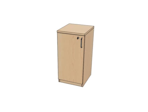 Nowy Styl Armoire à portes battantes E10, 2 hauteurs des classeurs