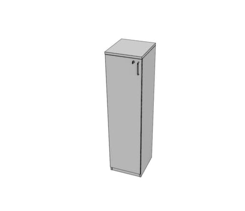Nowy Styl Armoire à portes battantes E10, 4 hauteurs des classeurs