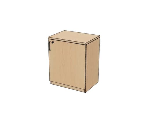 Nowy Styl Armoire à portes battantes E10, 1,5 hauteurs des classeurs