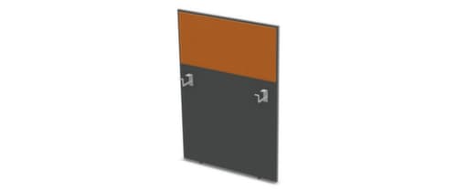 Nowy Styl Couverture de comptoir E10 pour table de bureau, largeur 800 mm