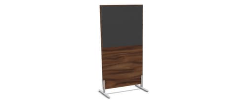 Nowy Styl Paroi de séparation E10 en bois avec revêtement en tissu, hauteur x largeur 1545 x 800 mm