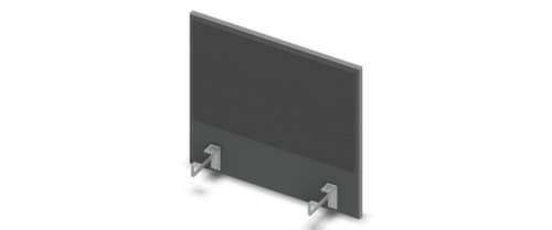 Nowy Styl Panneau d'attachement E10 pour table de bureau, largeur 600 mm