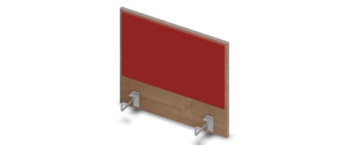 Nowy Styl Panneau d'attachement E10 pour table de bureau, largeur 600 mm