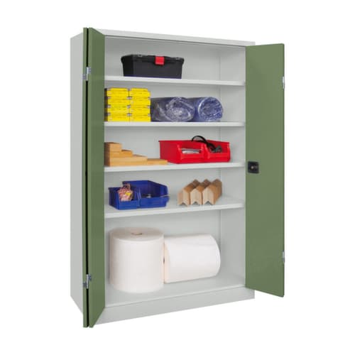 PAVOY Armoire à portes pliantes grand espace Basis en acier