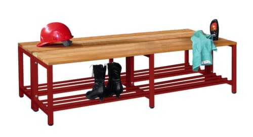 PAVOY Banc vestiaire Basis avec lames en bois