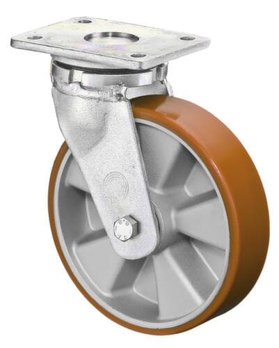 BS-ROLLEN Roue pour fortes charges fonte polyuréthane