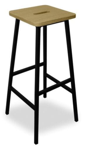 Tabouret de bar empilable SIT-ON BO-6, assise Chêne clair