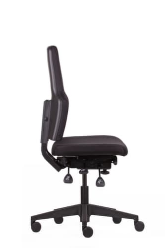 siège de bureau pivotant A360-WS avec mécanisme de contact permanent, noir