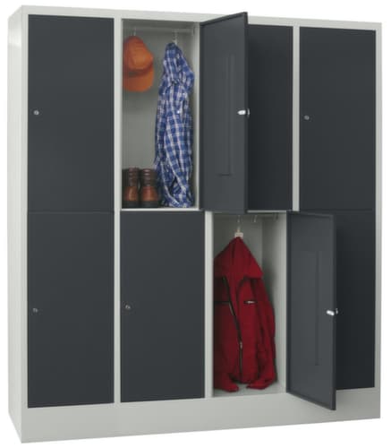 PAVOY armoire multicases Basis, 8 compartiments