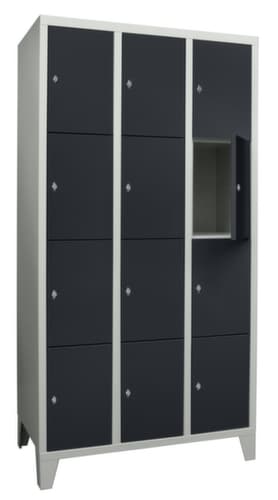 PAVOY armoire multicases Basis, 12 compartiments