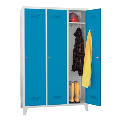PAVOY Armoire vestiaire Basis avec 3 compartiments, largeur de compartiment 400 mm