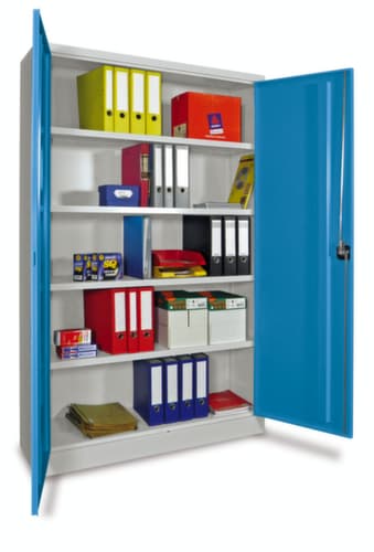 PAVOY Armoire à portes battantes grand espace Basis, largeur 1500 mm