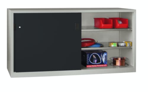 PAVOY Armoire à portes coulissantes pour bureau Basis