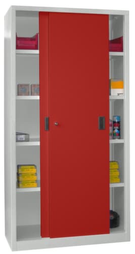 PAVOY Armoire à portes coulissantes pour bureau Basis